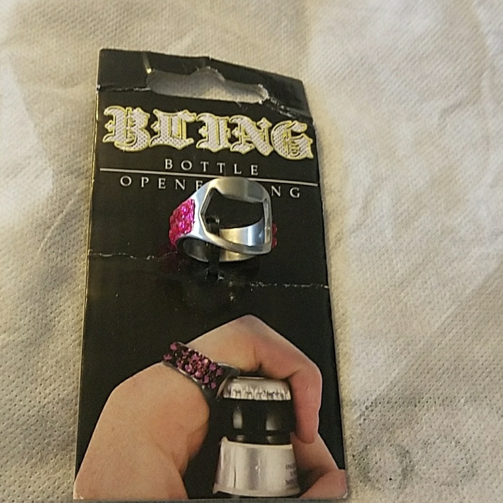 Bling Bottle Opener Ring